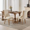 NicBex Vintage Mid-Century Style Upholstered Dining Chairs Set of 2 with Curved Legs,Modern Accent Chairs for Dining Room,Living Room - 2 of 4