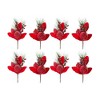 Melrose Pomegranate Pear Pine Pick (Set of 8) - 3 of 3