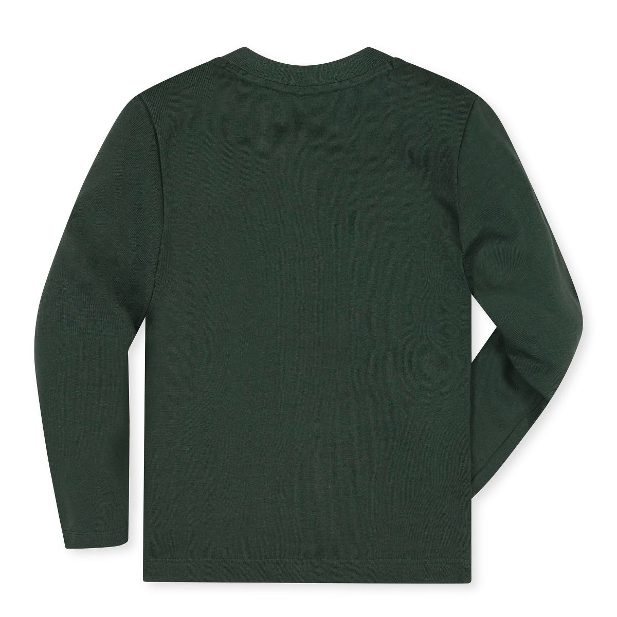 Hope & Henry Organic Long Sleeve Henley Pocket Tee, Kids - thumbnail 3