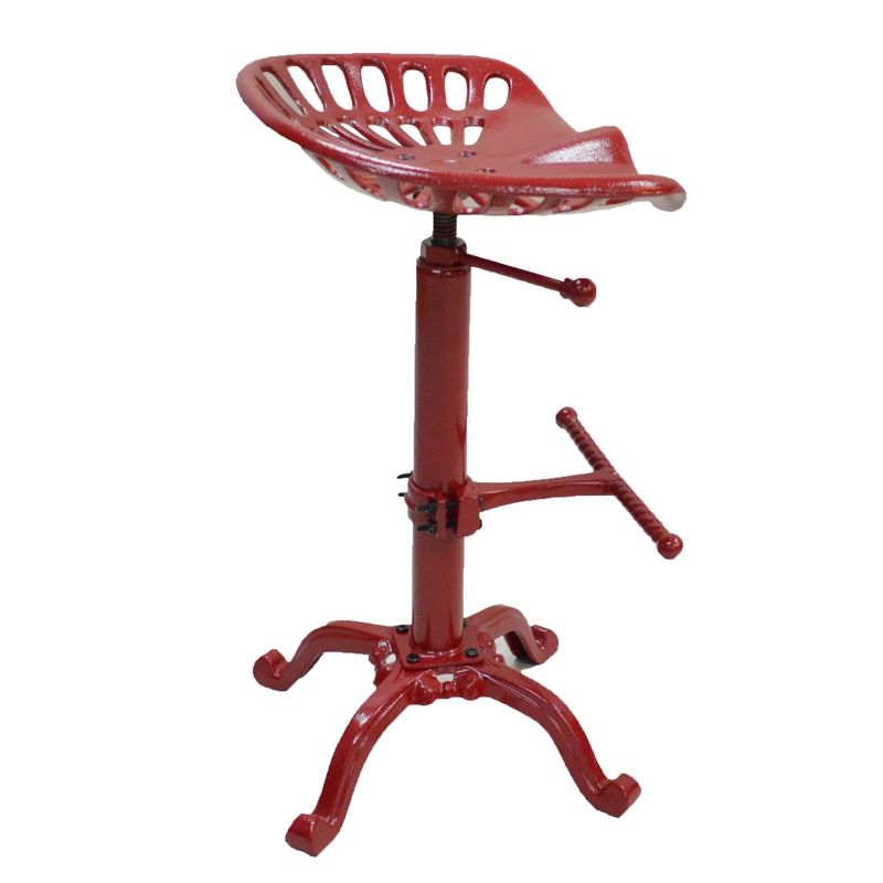 Adjustable Tractor Seat Counter Height Barstool - Hunter, 2 of 5