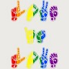 Adult Design By Humans Love Is Love Sign Language Pride By ToruSanogawa T-Shirt - image 2 of 2