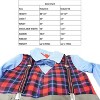 4E's Novelty Old Man Costume For Kids Boys - 100 Days of School Costume for Boys Grandpa Dress Up Outfit with Cane 6 Pcs Set Size Large - 3 of 4