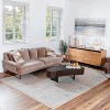 Hauteloom Adamstown Sage&Peach Cotton Rug - 2 of 4