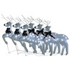 VidaXL Christmas Reindeers 6 pcs White 120 LEDs - 2 of 4