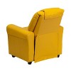 Emma and Oliver Contemporary Kids Recliner with Cup Holder and Headrest - 3 of 4