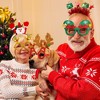 24 Pieces Christmas Headbands and Glasses Frames Bundle Set, Christmas Party Favors - 3 of 4