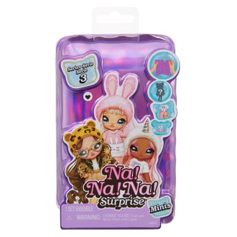 Na Na Na Surprise Minis Series 3 - 4 Fashion Doll , With Confetti Surprise  : Target