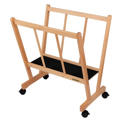 Creative Mark Folding Wood Large Print Rack - Perfect For Display Of Canvas,  Art, Prints, Panels, Posters, Art Gallery Shows, Storage Rack - Walnut :  Target