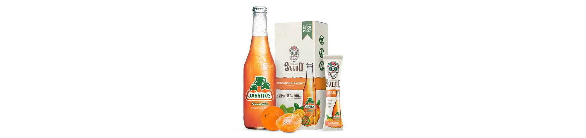 Salud Hydration + Immunity Jarritos Mandarin Orange Electrolyte Drink Mix - 6pk/0.21oz Sticks