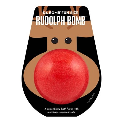 Da Bomb Bath Fizzers Rudolph Bath Bomb - 3.5oz