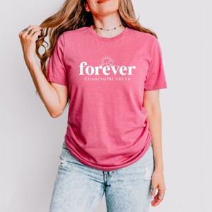 Simply Sage Market Forever Chasing Sunsets Sun Short Sleeve Tee - 1 of 4