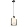 Pearson Collection Brushed Nickel Caged Pendant Light - 1 Bulb, Dimmable, Industrial Style - 2 of 4