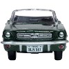 1965 Ford Mustang Convertible Ivy Green Metallic 1/87 (HO) Scale Diecast Model Car by Oxford Diecast - 3 of 4