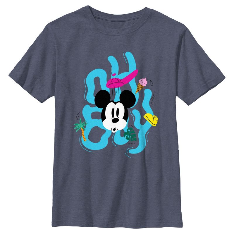 Boy's Mickey & Friends Oh Boy Underwater T-Shirt, 1 of 5