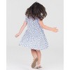 RuffleButts Toddler Mock Neck Sleeveless Flutter Dress - 4 of 4