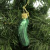 Inge Glas 2.75" Gurke Legend Of Pickle Gift Giving Game  -  Tree Ornaments - 3 of 3