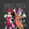 Women's - Disney - Minnie Mouse and Daisy Feel The Music Short Sleeve Graphic T-Shirt - 2 of 4