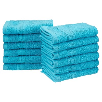 Details about   Betz 10 pack premium towels light blue and turquoise 100% cotton show original title 