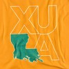 Xavier University Of Louisiana Distressed Primary Logo Kids T-Shirt For Youth Gold - 2 of 4