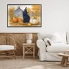 Stupell Industries Witch Cat Autumnal Farm Framed Giclee Art, Black, 30" x 20" - 3 of 4
