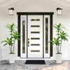 Artificial Dracaena Tree, Faux Dracaena Tree with Tall White Planter, Ideal for Home Decor and Housewarming Gift - 2 of 4
