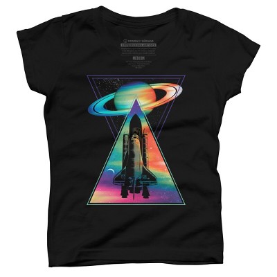 Girl's Design By Humans The Explorer By clingcling T-Shirt