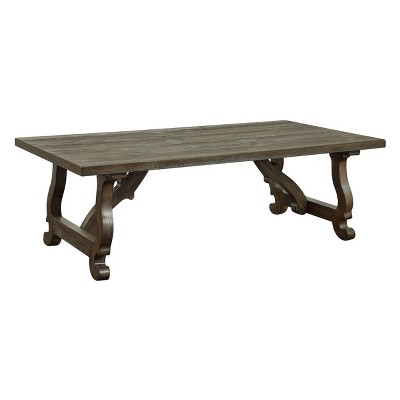 Treasure Trove Cocktail Table Weathered Brown 