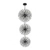 Elegant Lighting Vera 74 - Light Chandelier in  Black - 2 of 4