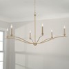 Capital Lighting Grady 6 - Light Chandelier in  Matte Brass - 2 of 4