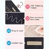 Hanging Jewelry Organizer Storage Roll with Hooks Double-Sided Jewelry Holder for Earrings, Rings on Closet, Wall, Door, 1 piece, Large, Black - 4 of 4