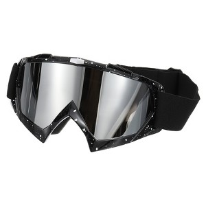 Unique Bargains Windproof Mountaineering Sky Diving Skiing Dirt Bike Goggle - 1 of 4