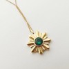Amelia Sunray Pendant Necklace in Gold, Rose Gold, Silver - Honeycat - 4 of 4