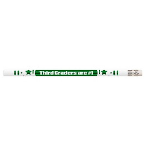 Musgrave Pencil Company 3rd Graders Are #1 Motivational Pencils, 12 Per Pack, 12 Packs - 1 of 3