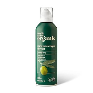 Organic 100% Extra Virgin Olive Oil Cooking Spray - 6oz - Good & Gather™ - 1 of 4