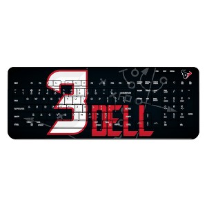 NFL Houston Texans Players Game Tactic Wireless USB Keyboard - 1 of 4