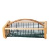 Maine Garden Hod Basket for Vegetable Gardening and Harvest Gathering or Farmhouse Decor, Pine and Oak with PVC Wire Mesh, USA Made - 2 of 4
