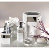 Creative Scents Quilted Mirror White Decorative 6 Piece Bathroom Set - 2 of 4
