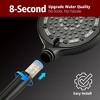 SUMERAIN Matte Black Shower System with 6 Settings Filtered Handheld Sprayer Stops Hard Water Scale - 4 of 4