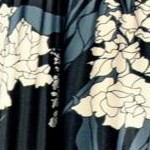 black ivory floral