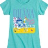 Girls' - Lilo and Stitch - Ohana Beach Blub -Toddler And Youth Girls Fitted Short Sleeve Graphic T-Shirt Fitted Short Sleeve Graphic T-Shirt - 2 of 4