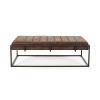 Sapphtopaz 49" Velvet Bench Upholstered Entryway Bench Ottoman with Metal Legs Foot Stool Shoe Bench for Living Room, Bedroom, Entryway - 3 of 4