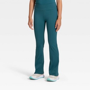 Girls' Flare Leggings - All In Motion™ - 1 of 3