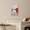 Art Remedy Burgundy over Lavender Retro Abstract Wall Art Unframed - 2 of 4