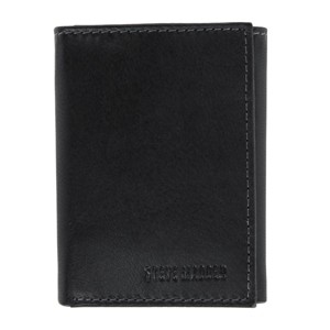 Steve Madden Men's Antiqued Leather Trifold Wallet - 1 of 3