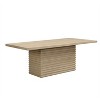 Christopher Knight Home Bianchi 84" Wood and MDF Rectangular Dining Table - 2 of 4
