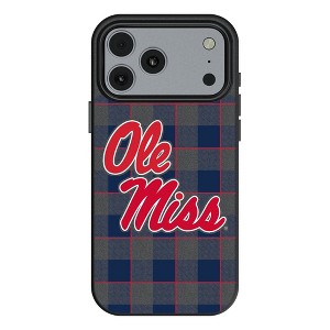 NCAA SEC Universities Plaid MagSafe Compatible Cell Phone Case for Apple iPhone 17 Series - 1 of 4