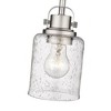 Kinsley Industrial Pendant Light - Dimmable, 1-Bulb, Damp Rated, 5.25" x 9.5" - 3 of 4