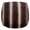 Saro Lifestyle Floor Pouf With Animal Print Faux Fur Design - 2 of 3