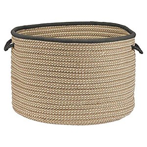 Colonial Mills Boat House BT29A018X018 Utility Basket, 18" x 18" x 12", Gray - 1 of 1