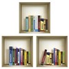 HomeRoots Set of Three Tisha Niche 3D Square Peel and Stick Wall Decals - 4 of 4